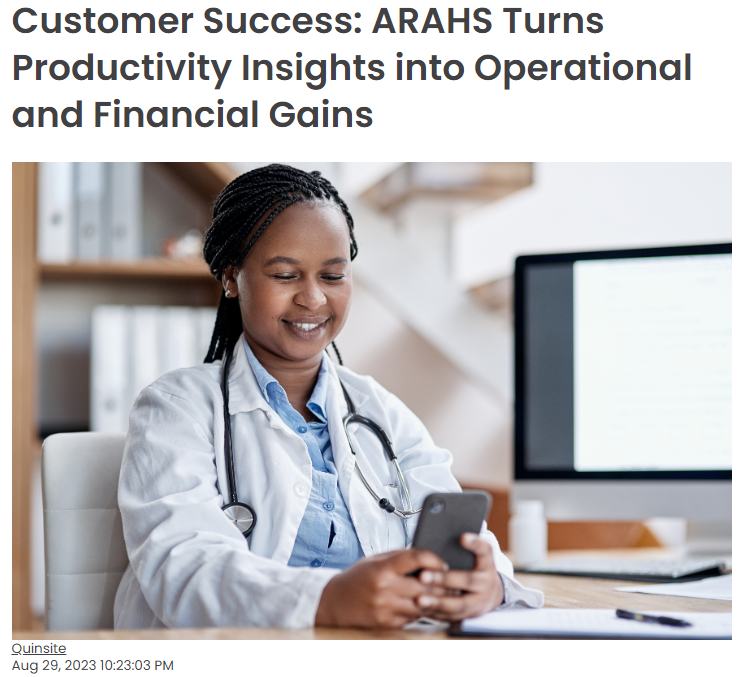 ARAHS Featured Story Website